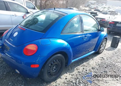 2003 Volkswagen New Beetle Gls 1.8T из США, поврежденный, VIN 3VWCD21C73M441824